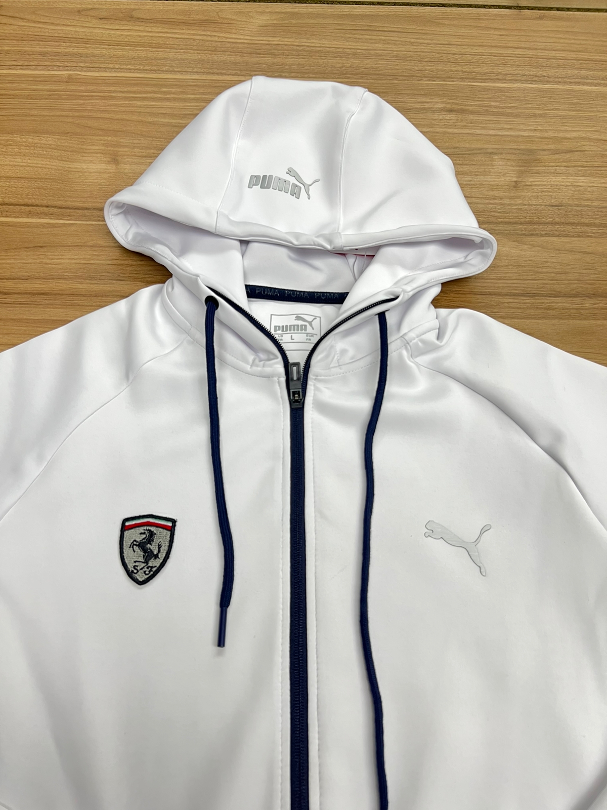 Survête Puma Blanc