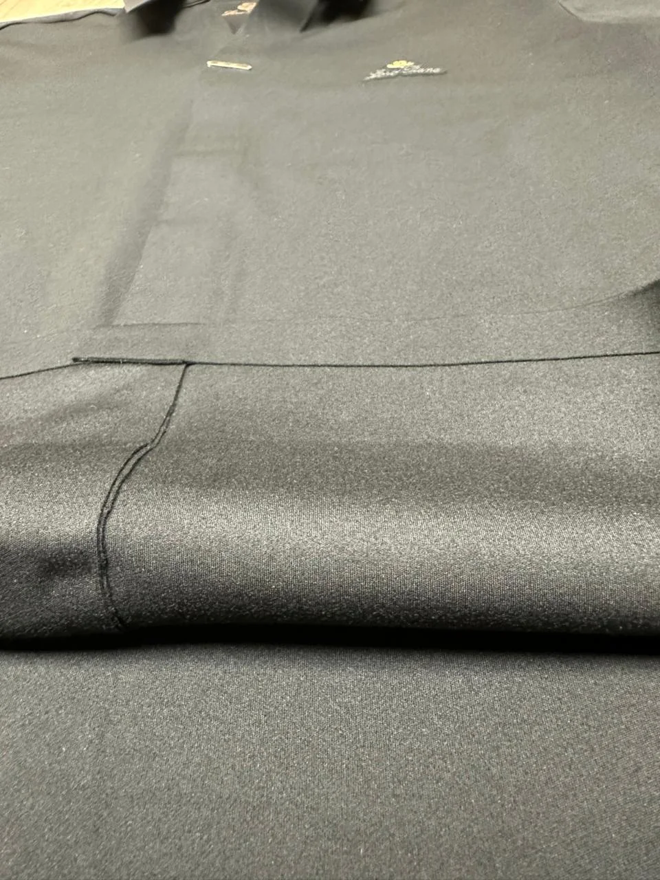 POLO COL CHEMISE LORO PIANA MARRON CLAIR