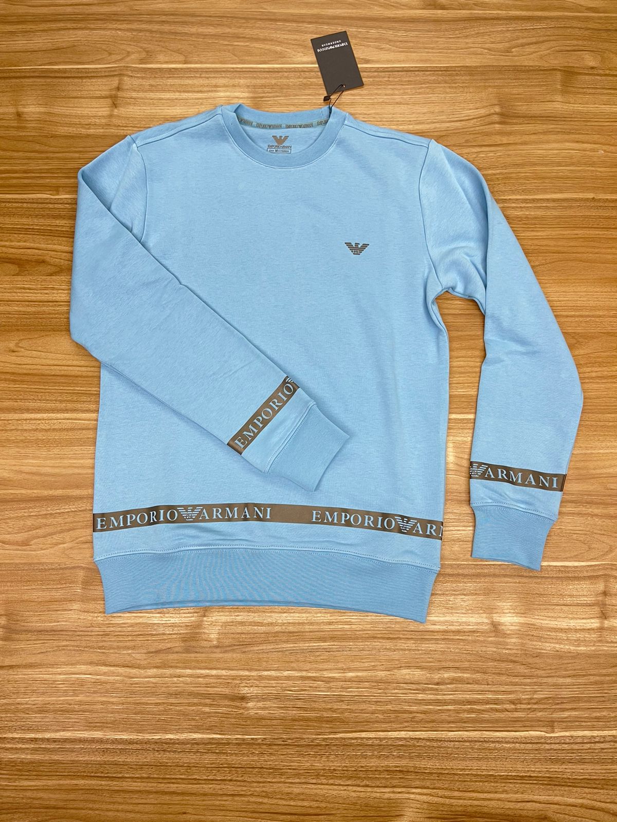 Sweat Armani Bleu Ciel NV