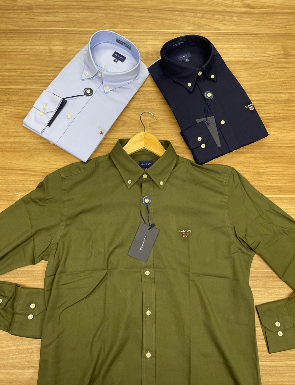 Chemise Simple Gant Vert