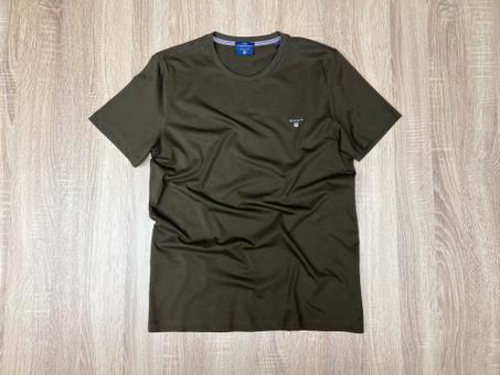 T-SHIRT GANT VERT MILITAIRE