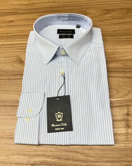 CHEMISE MASSIMO RAYÉE BLEU CIEL