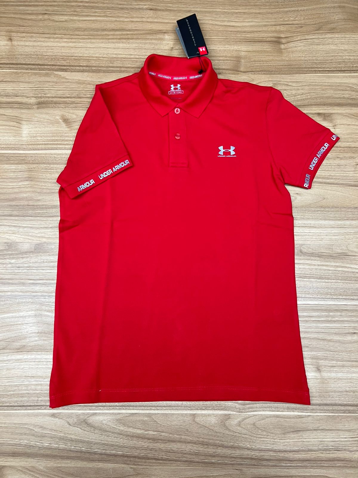 Polo Under Armour Rouge