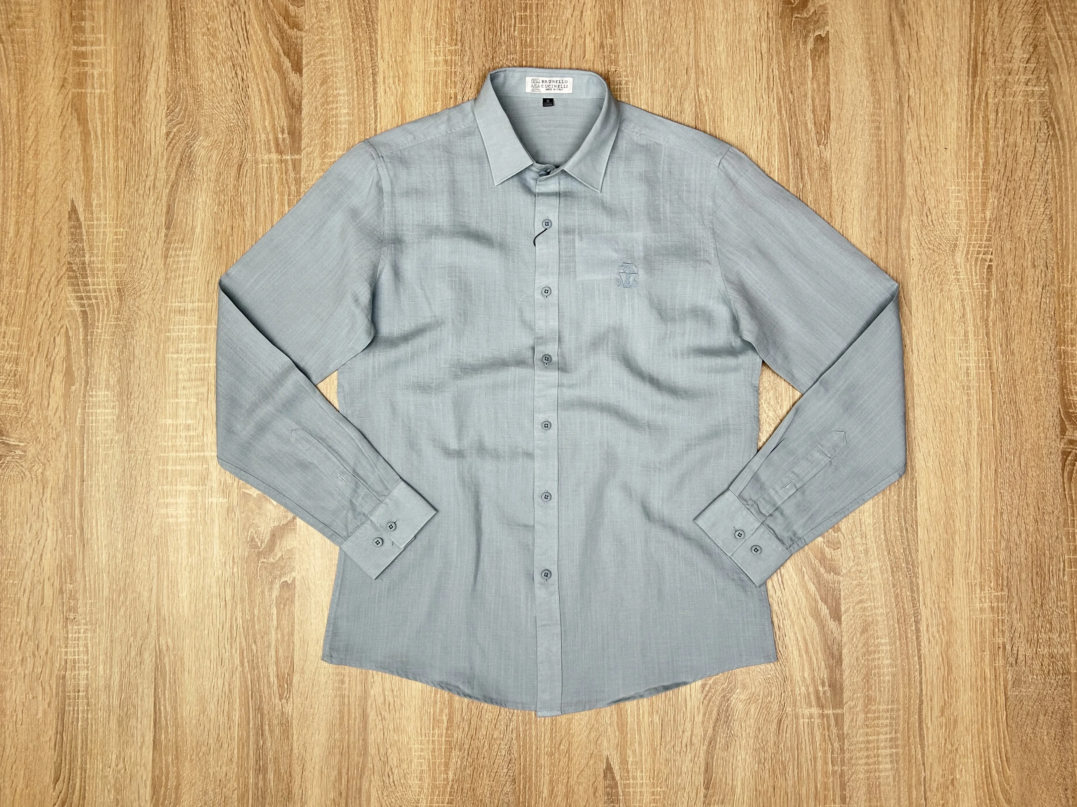 CHEMISE BR26006 BLEU CIEL