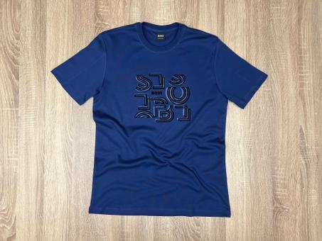 T-SHIRT BOSS NV BLEU