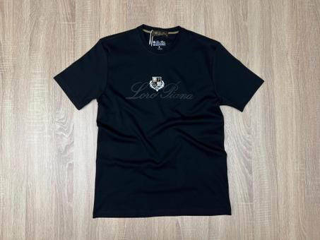 T-SHIRT LORO PIANA NOIR