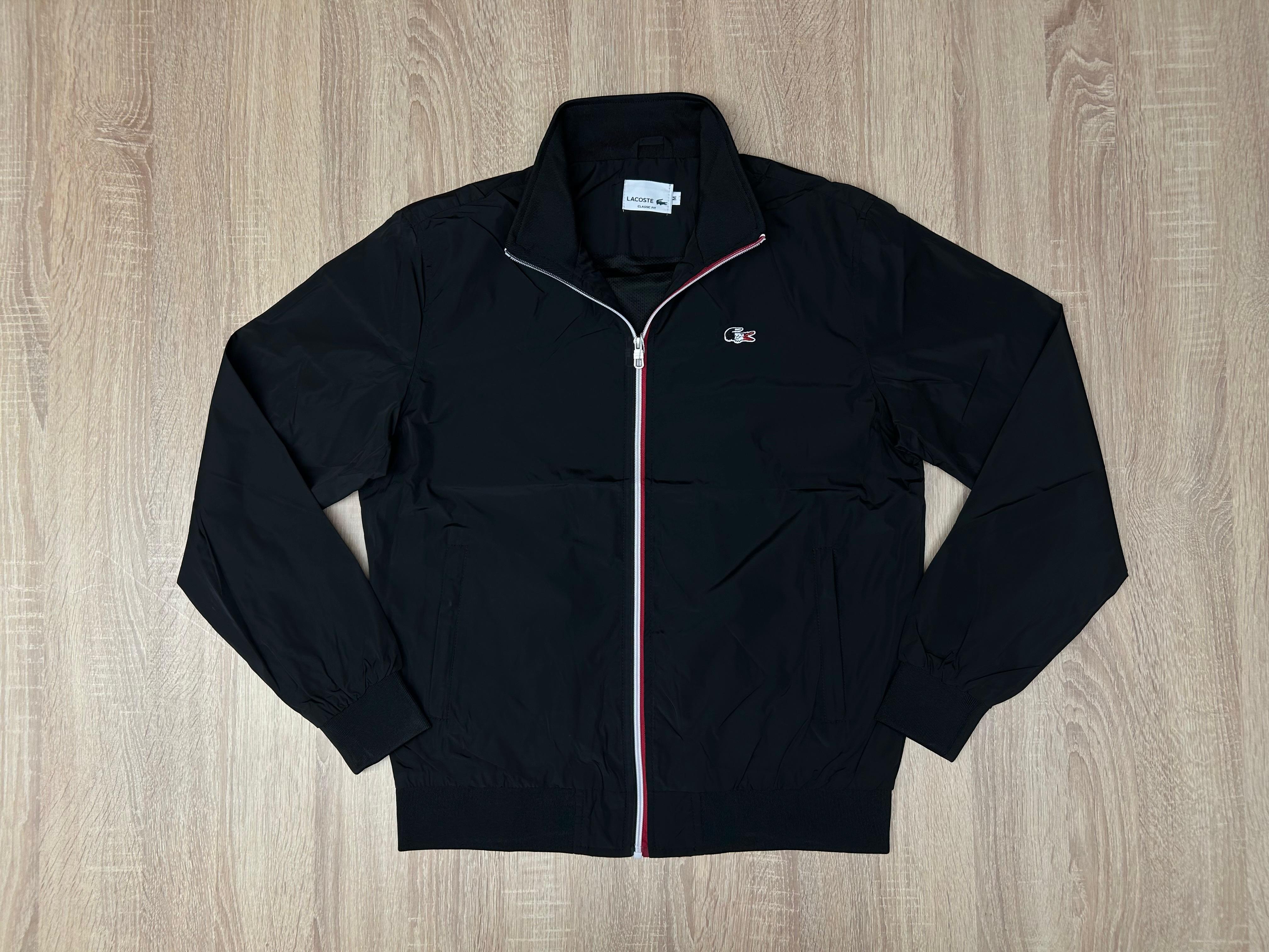 VESTE STARTER LACOSTE NOIR