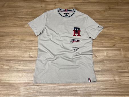 T-SHIRT TOMMY HILFIGER T-H BEIGE