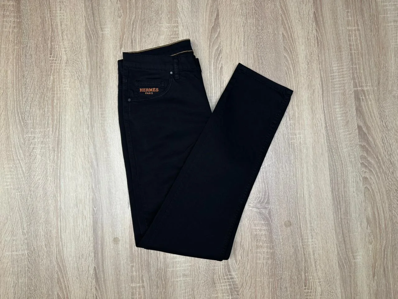 PANTALON HERMES LA TOILE NV NOIR