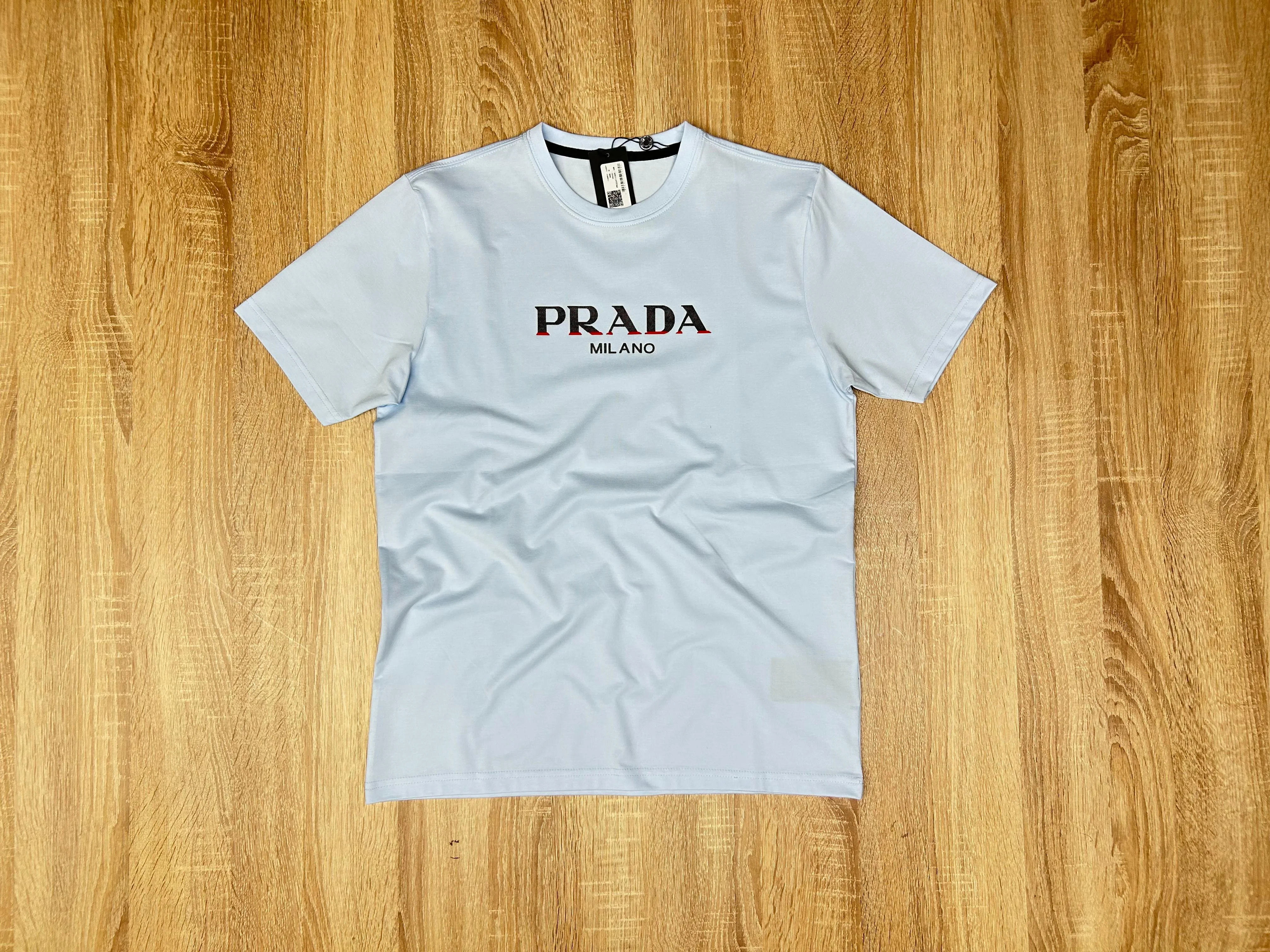 T-SHIRT PR26003 BLEU CIEL