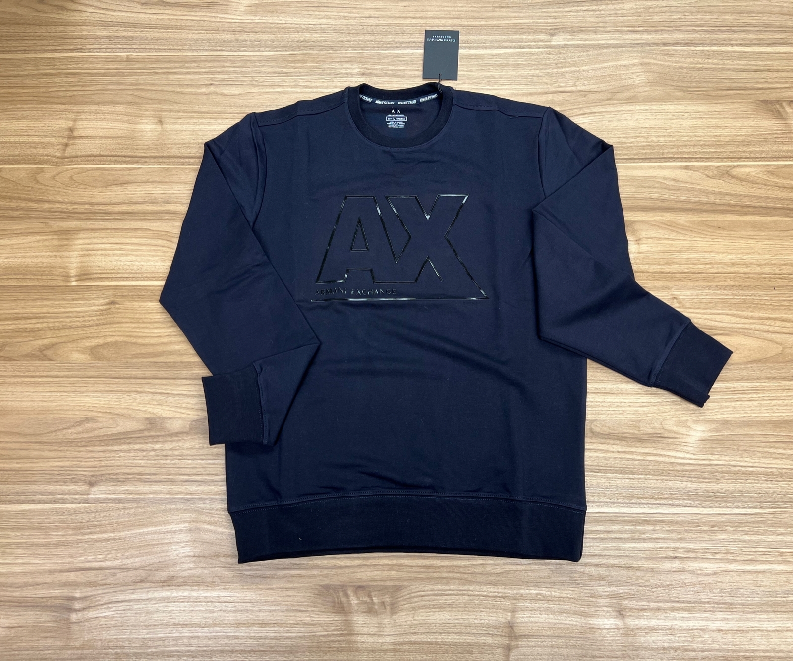 Sweat Armani Ax Bleu Marine