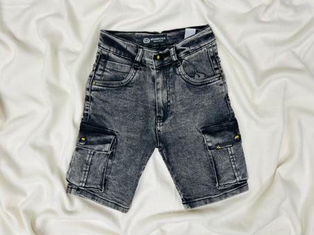 SHORT ENFANT MINI BOSS NOIR