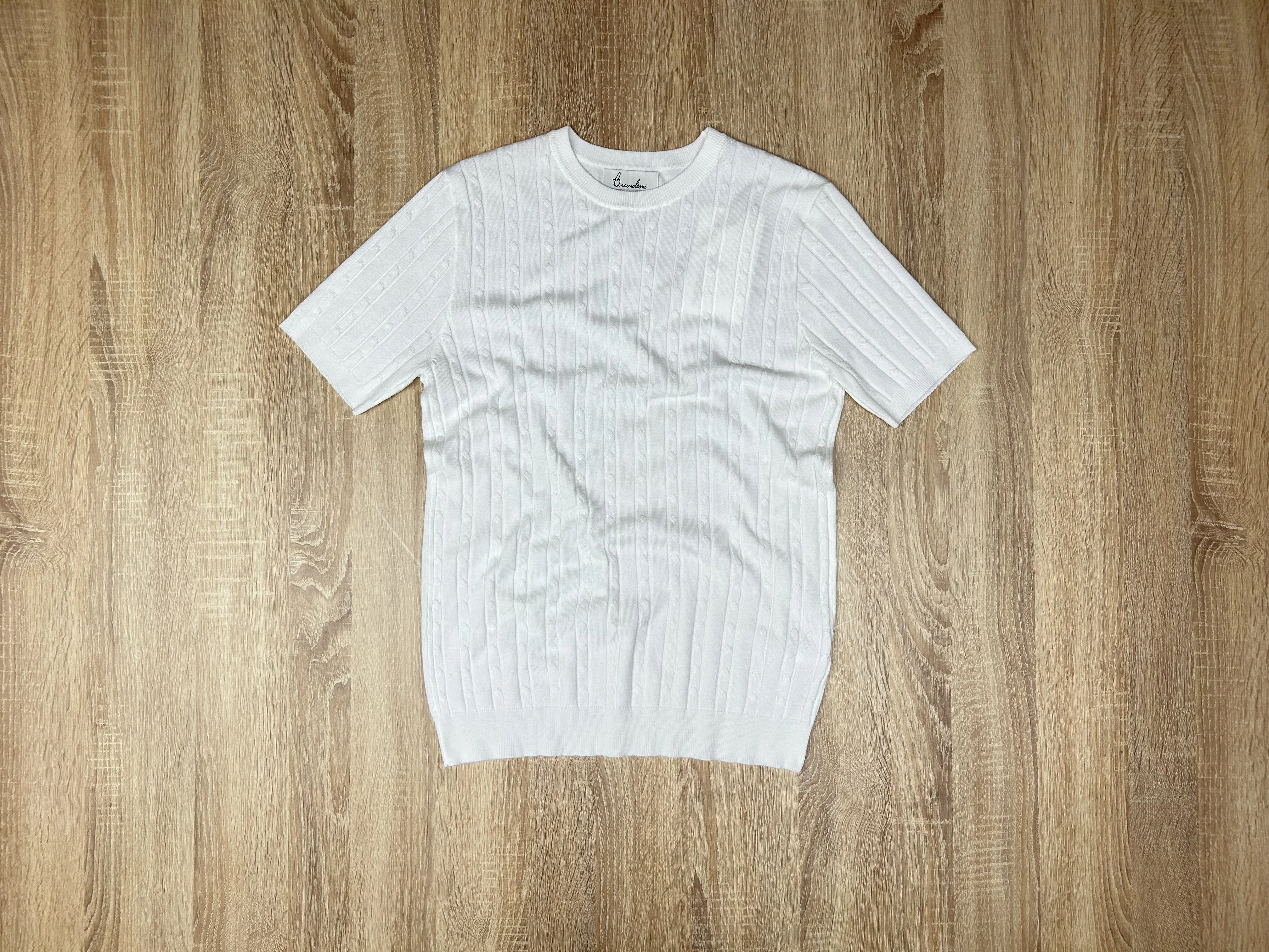 POLO BRUNO26 COL ROND BLANC