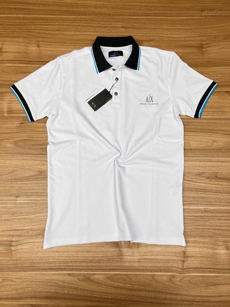 POLO ARMANI A/X BLANC