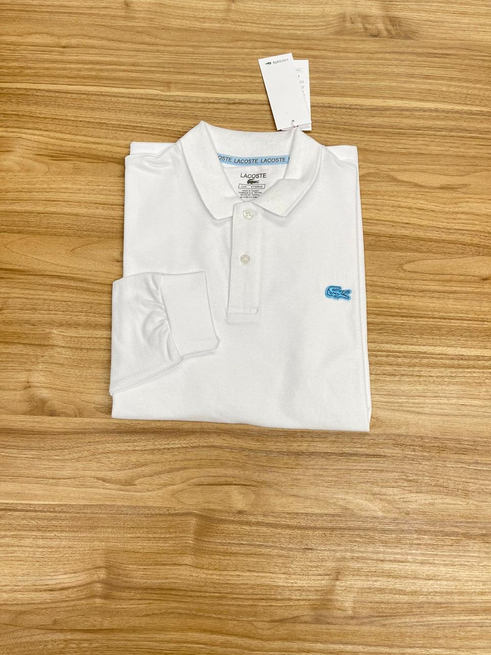 Polo Lacoste Blanc