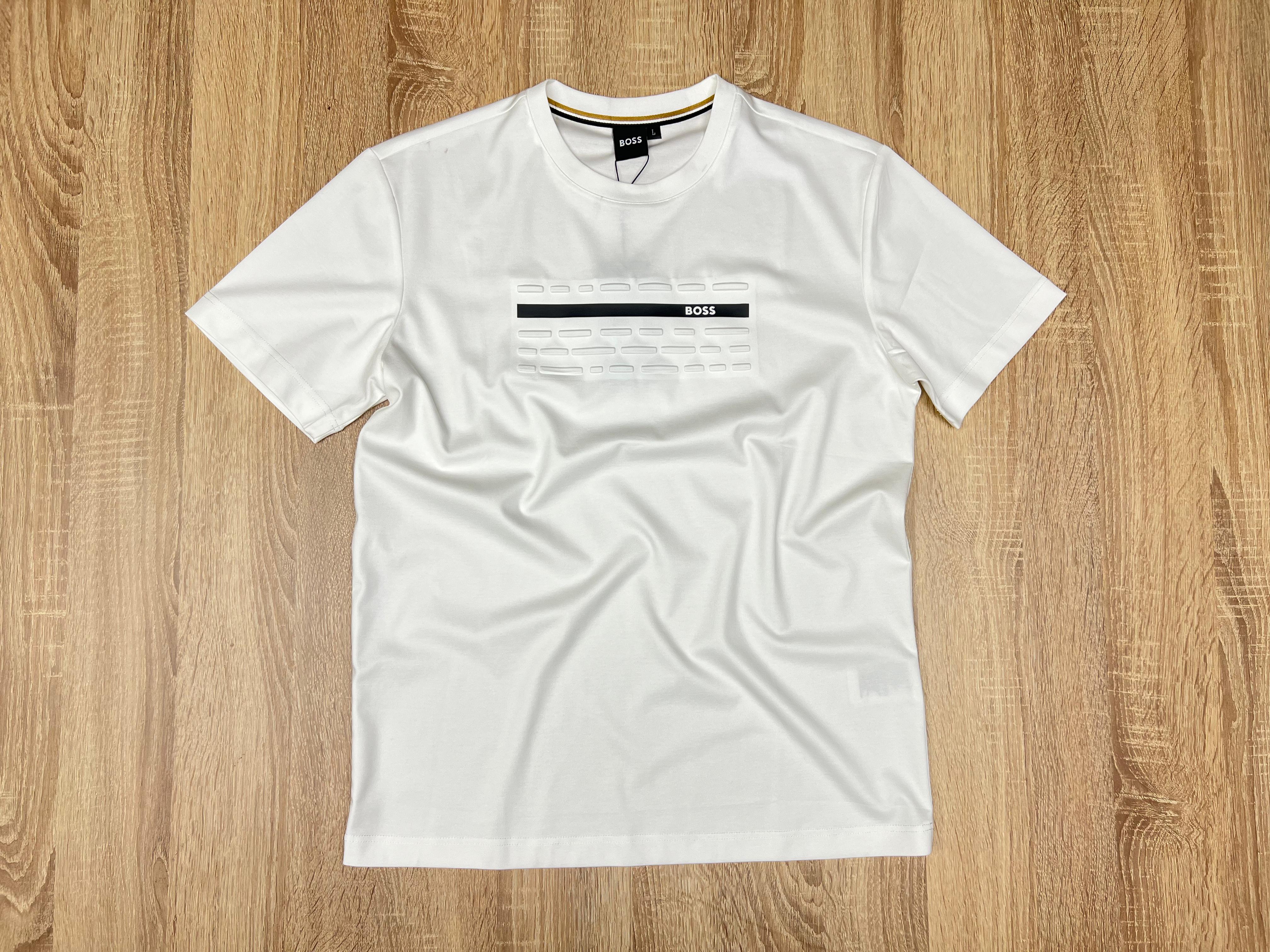 T-SHIRT BOSS BOMBI BLANC