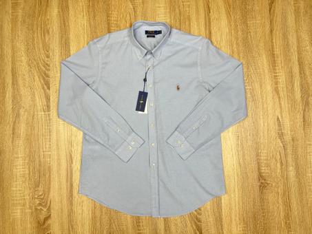 CHEMISE POLO  RALPH LAUREN BLEU CIEL