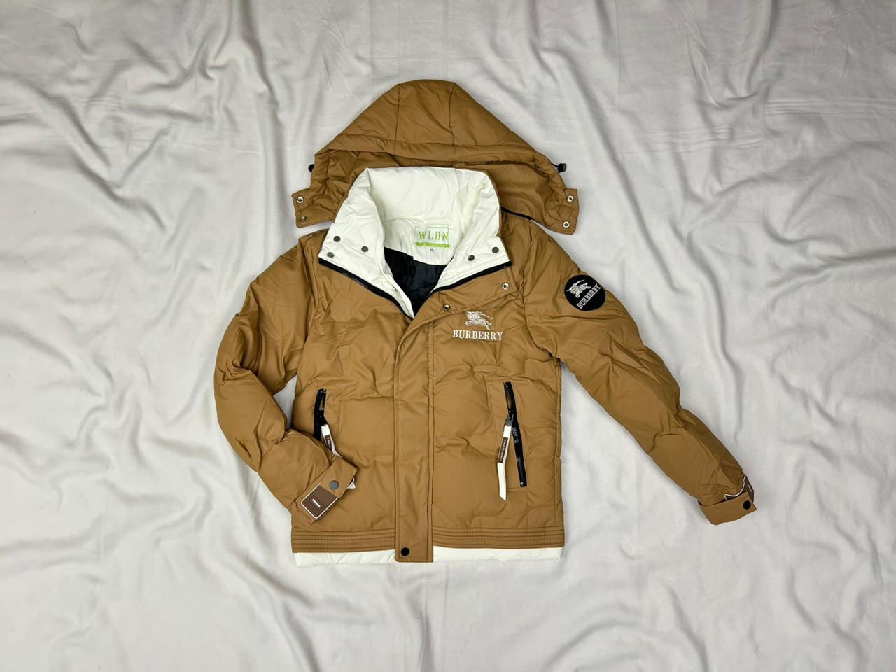 JACKET ENFANT BURBERRY MARRON CLAIR