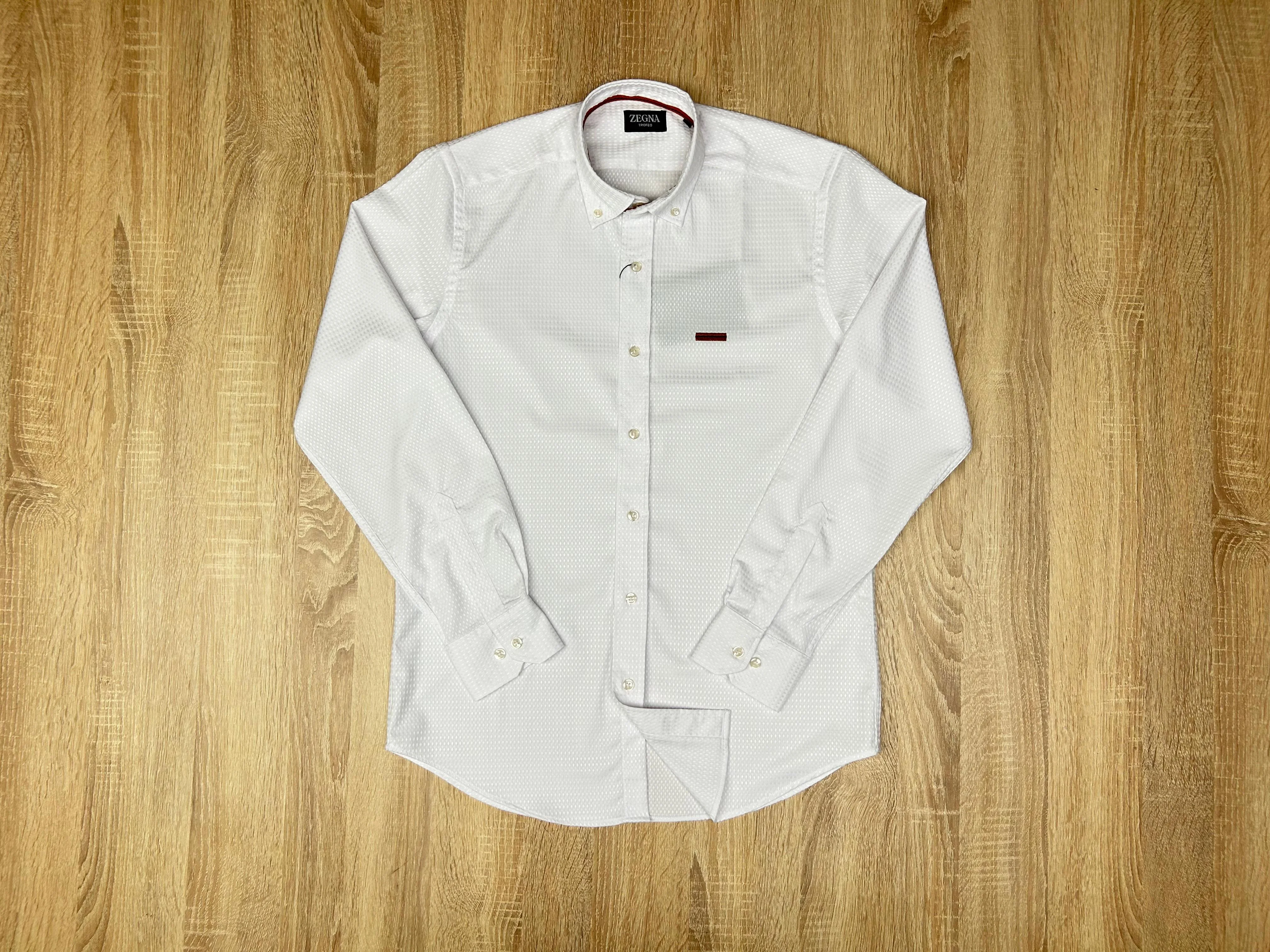 CHEMISE ZIGNA SIMPLE BLANC