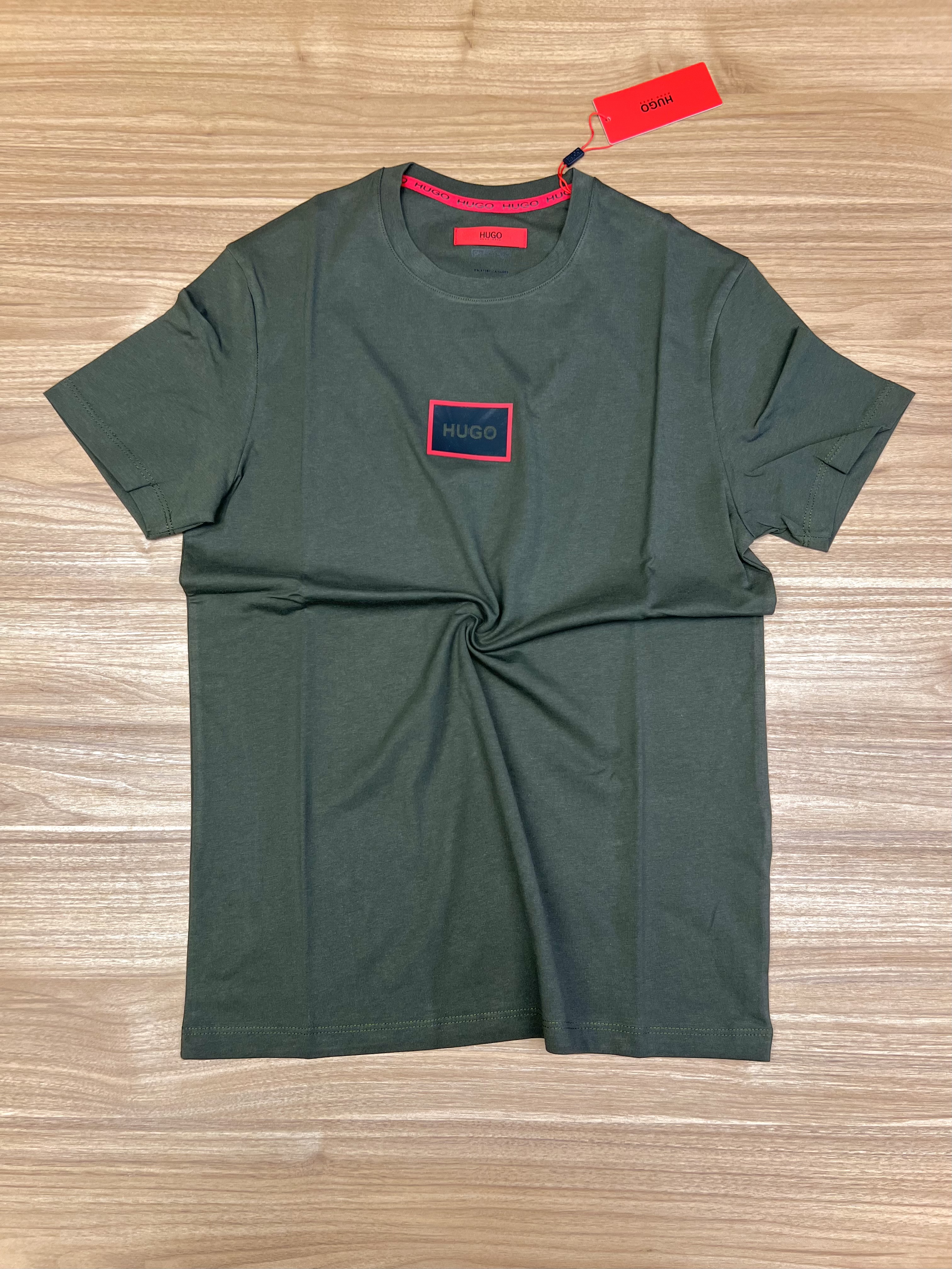 T-shirt Hugo Boss Vert Militaire