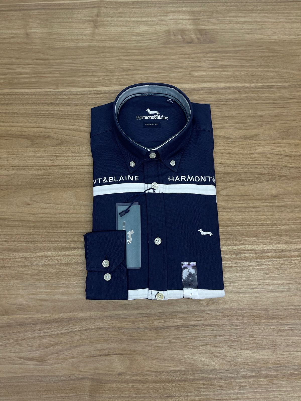 Chemise Harmont Et Blaine Bleu Marine