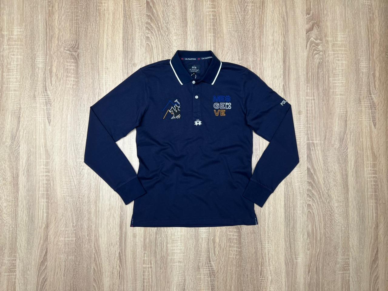 POLO LA MARTINA GE  BLEU MARINE