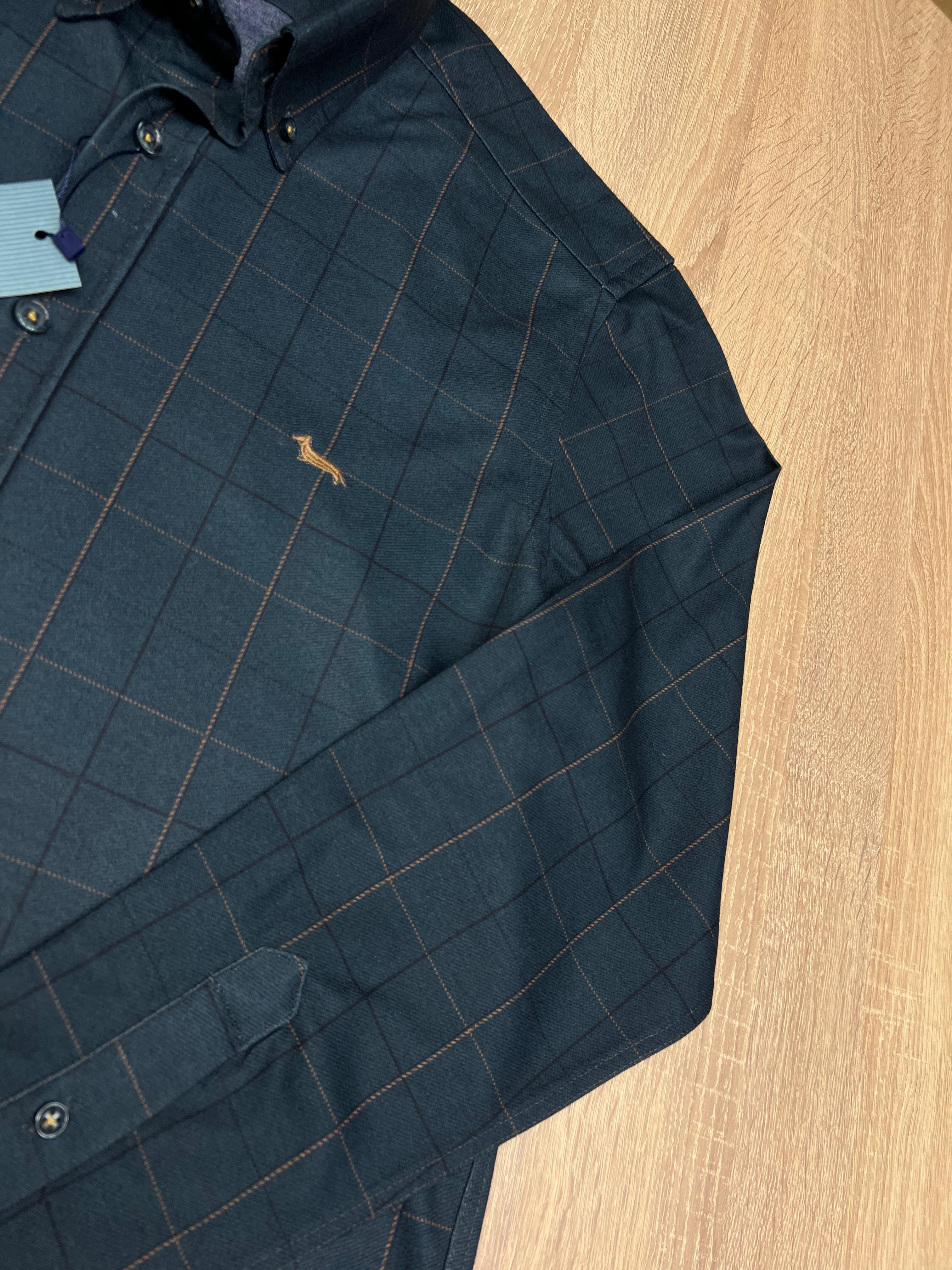CHEMISE HARMONT&BLAINE CARREAUX VERTE