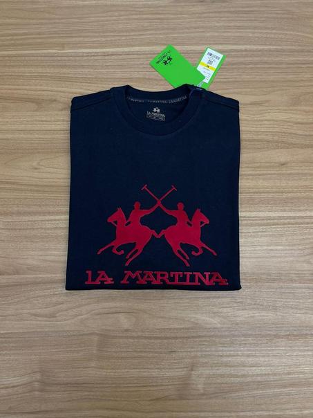 Sweat La Martina Bleu Marine