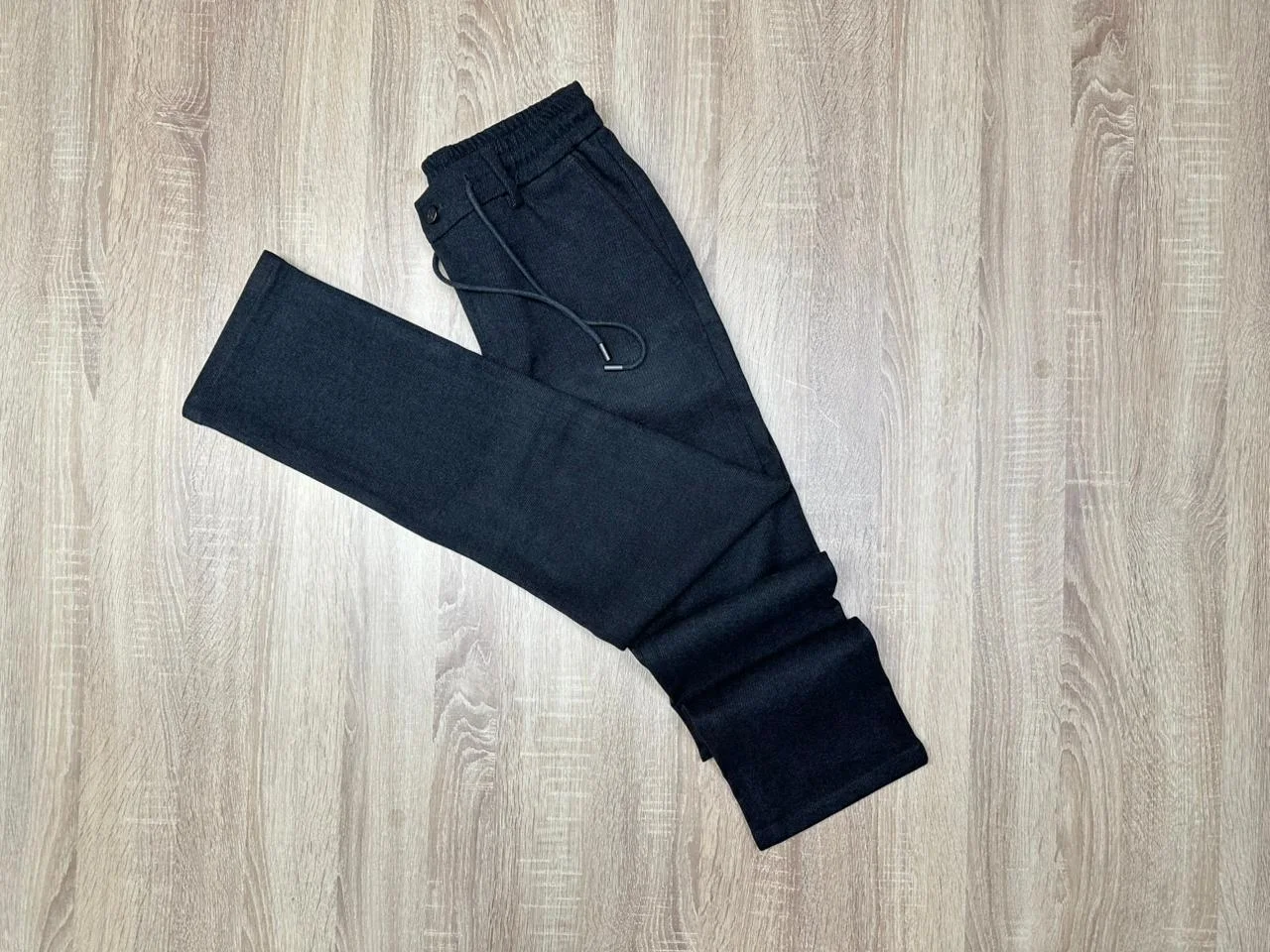 PANTALON LORO PIANA CASHMERE GRIS NOIR