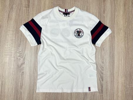 T-SHIRT TOMMY NEW YORK 85 BLANC CASSE