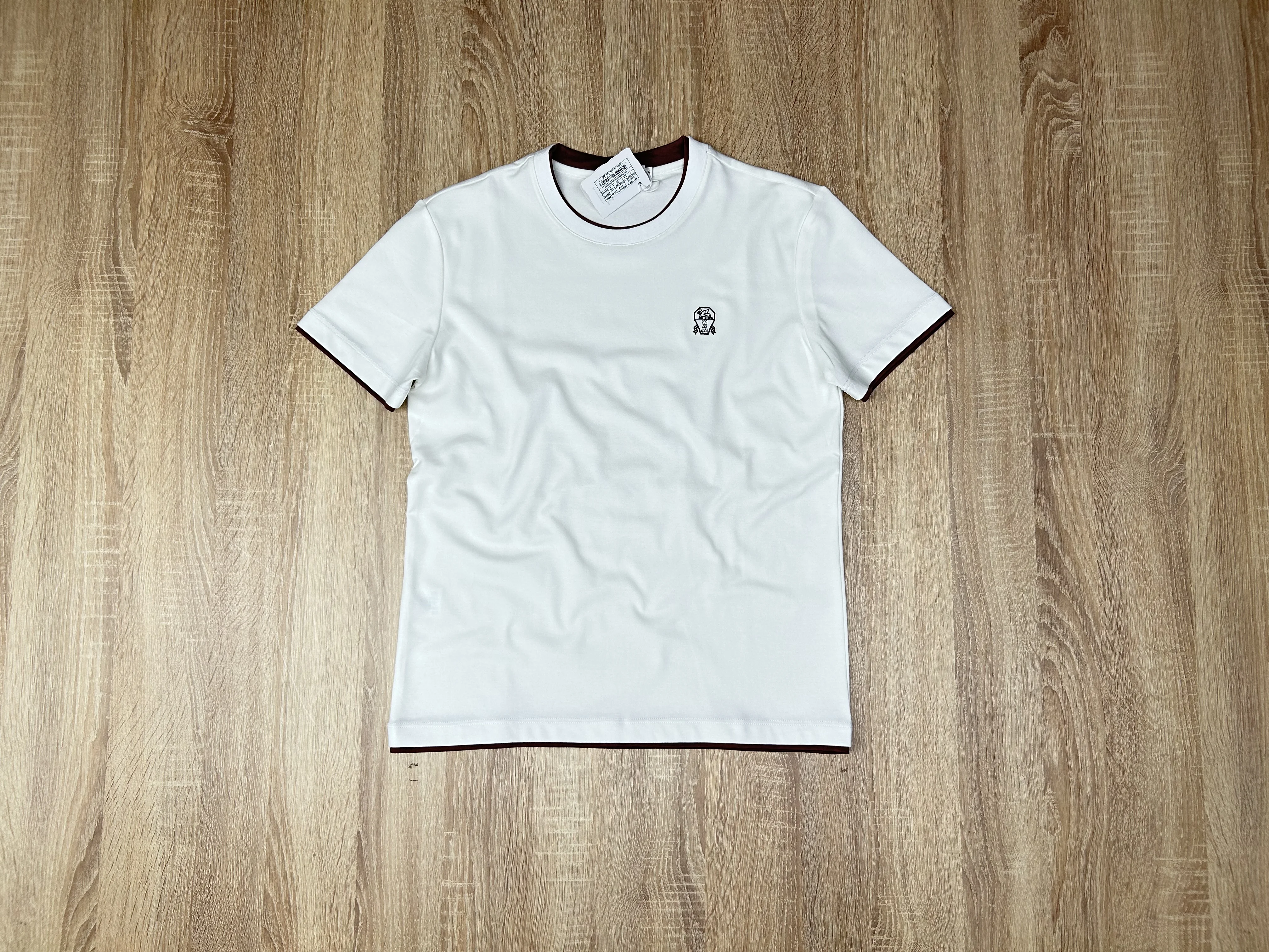 T-SHIRT BRU2607 BLANC