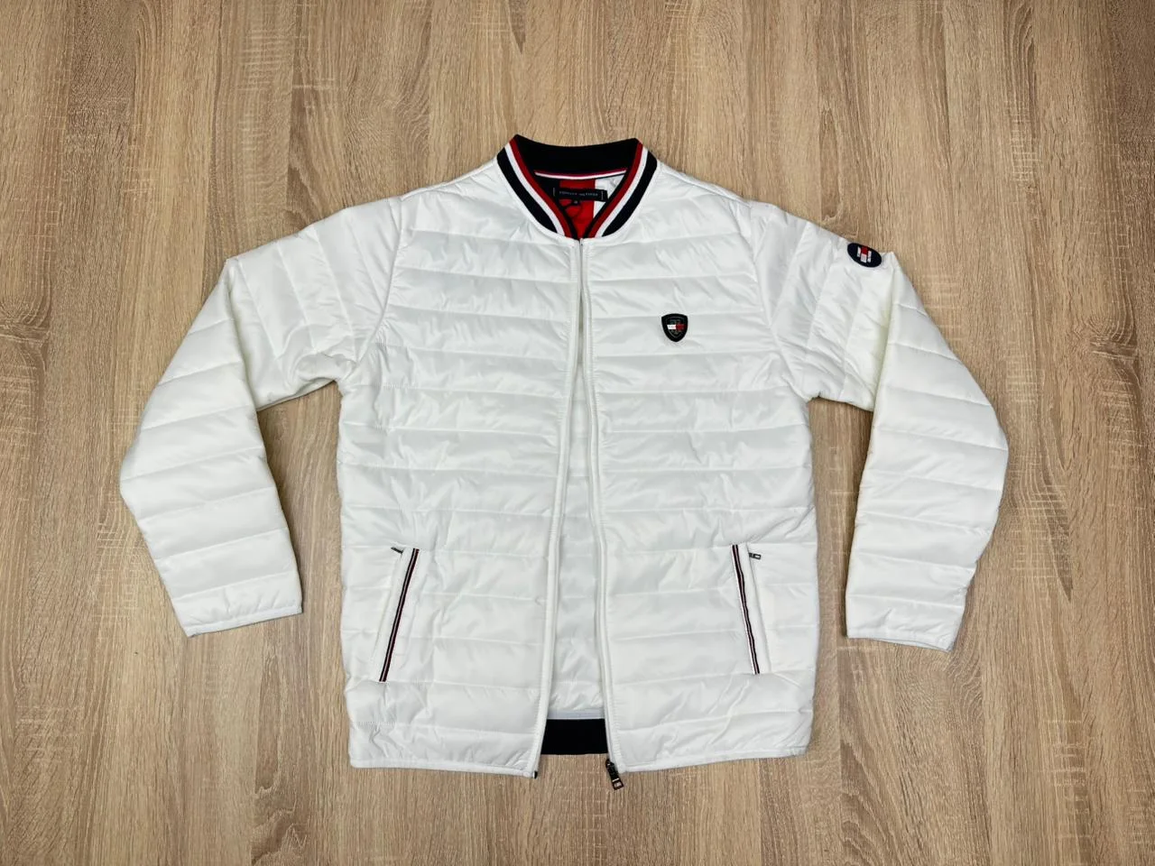 DOUDOUNE TOMMY T.H NV BLANC