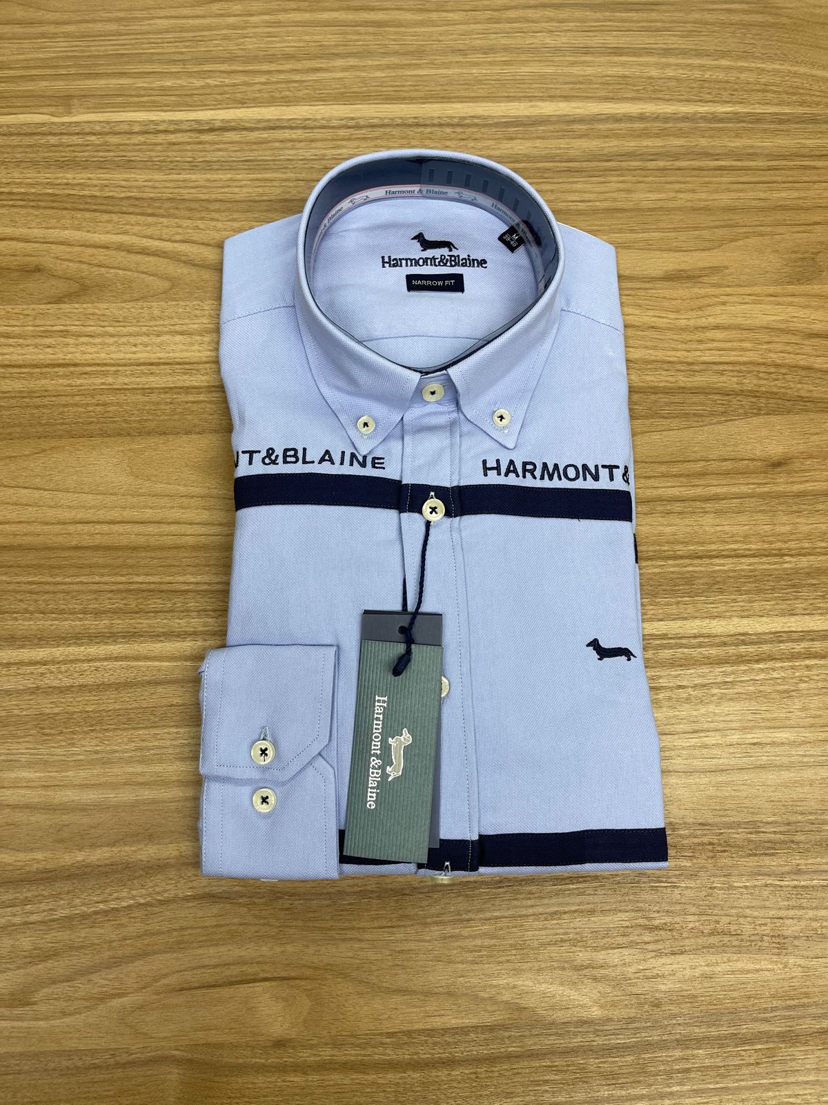 Chemise Harmont Et Blaine Bleu Ciel