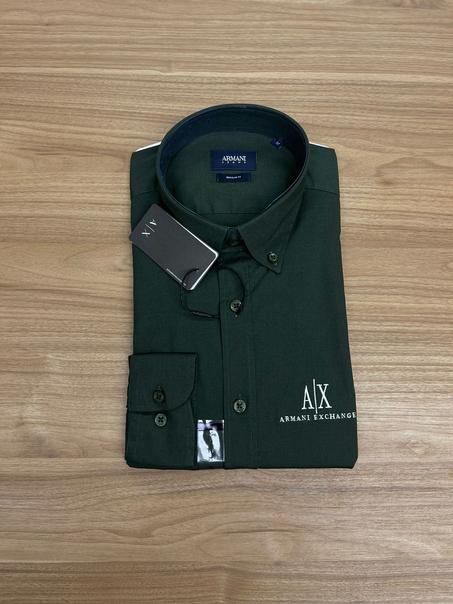 Chemise Armani Vert