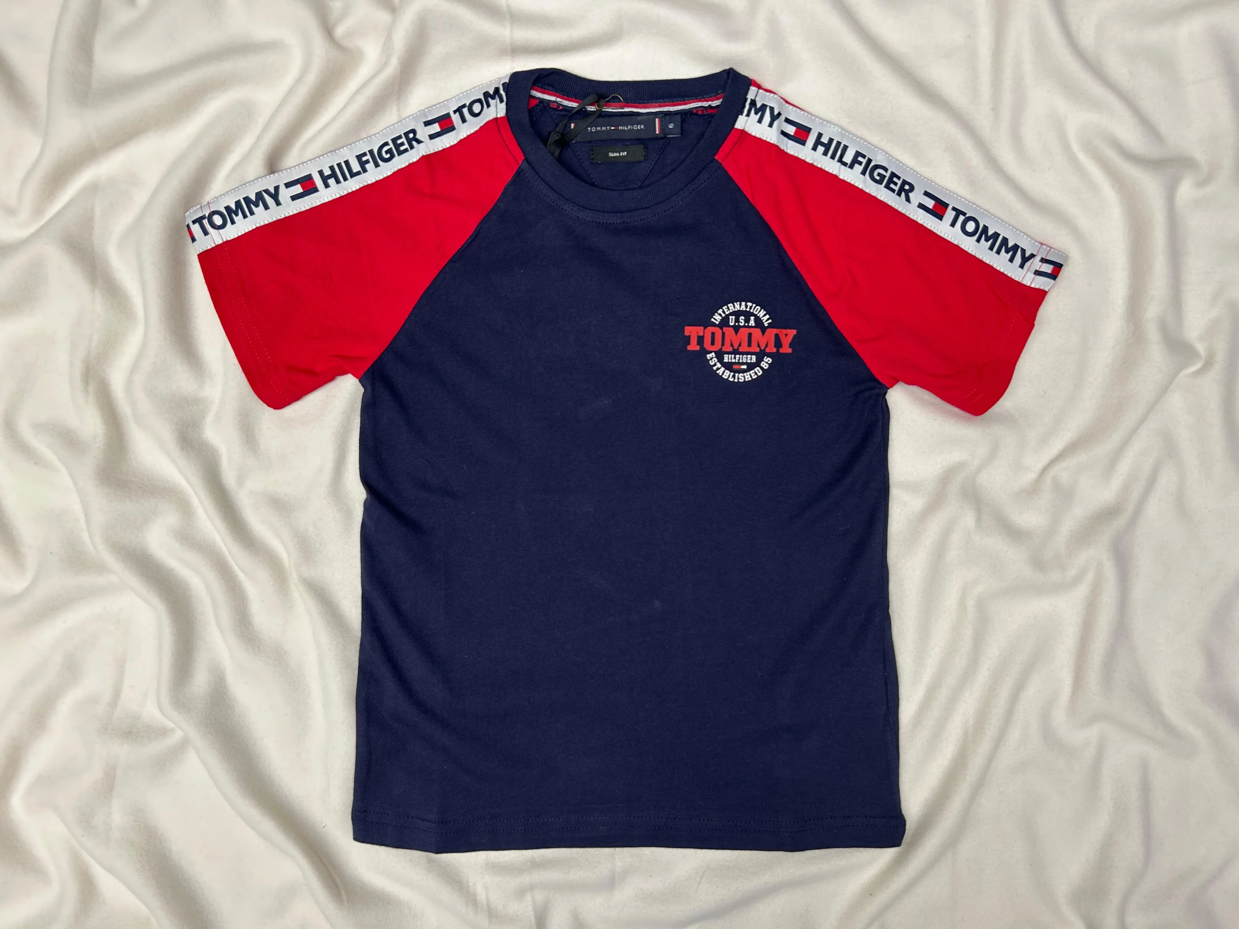 T-SHIRT ENFANT TM25009 BLEU MARINE