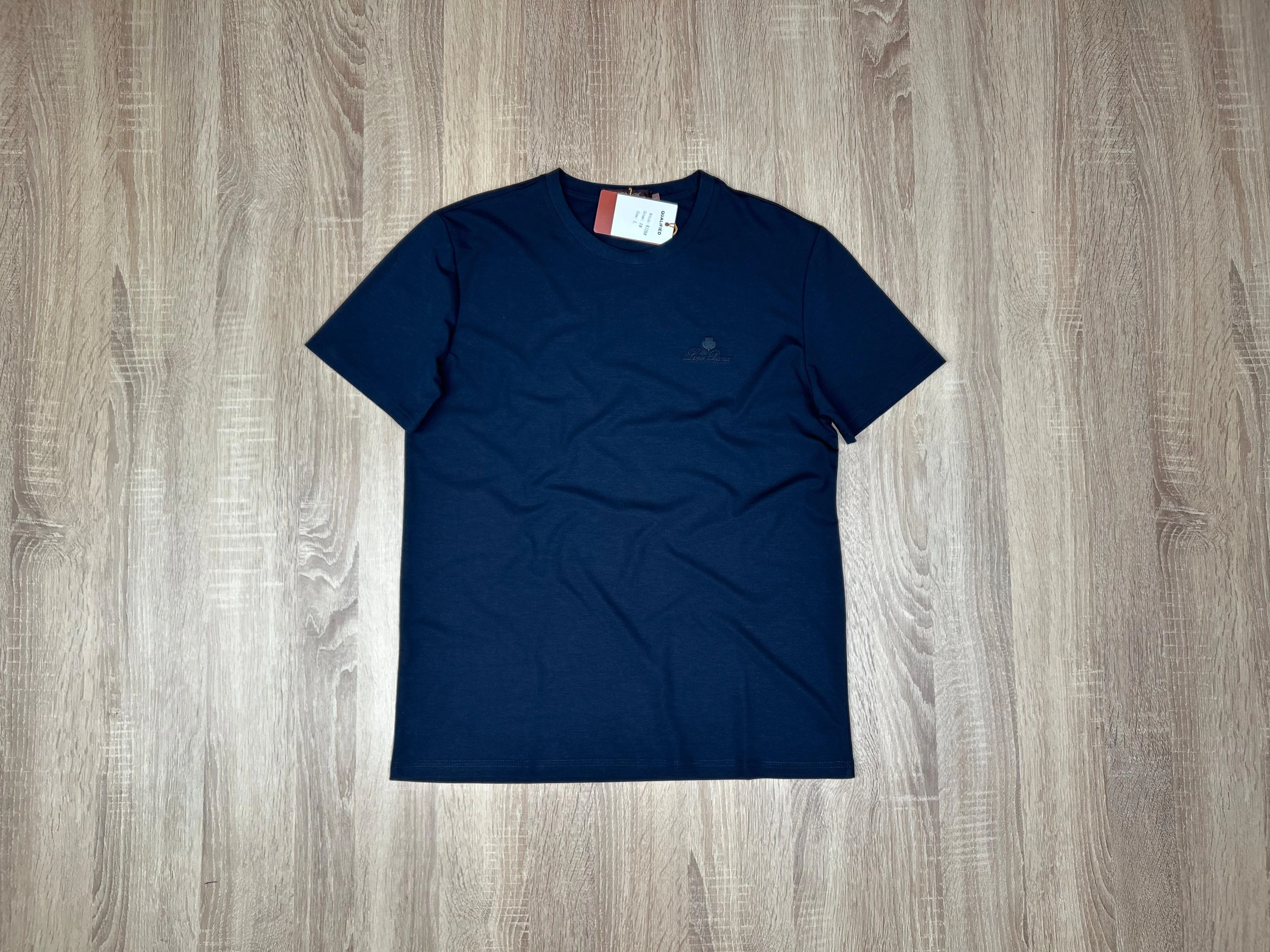 T-SHIRT LP26009 BLEU NUIT