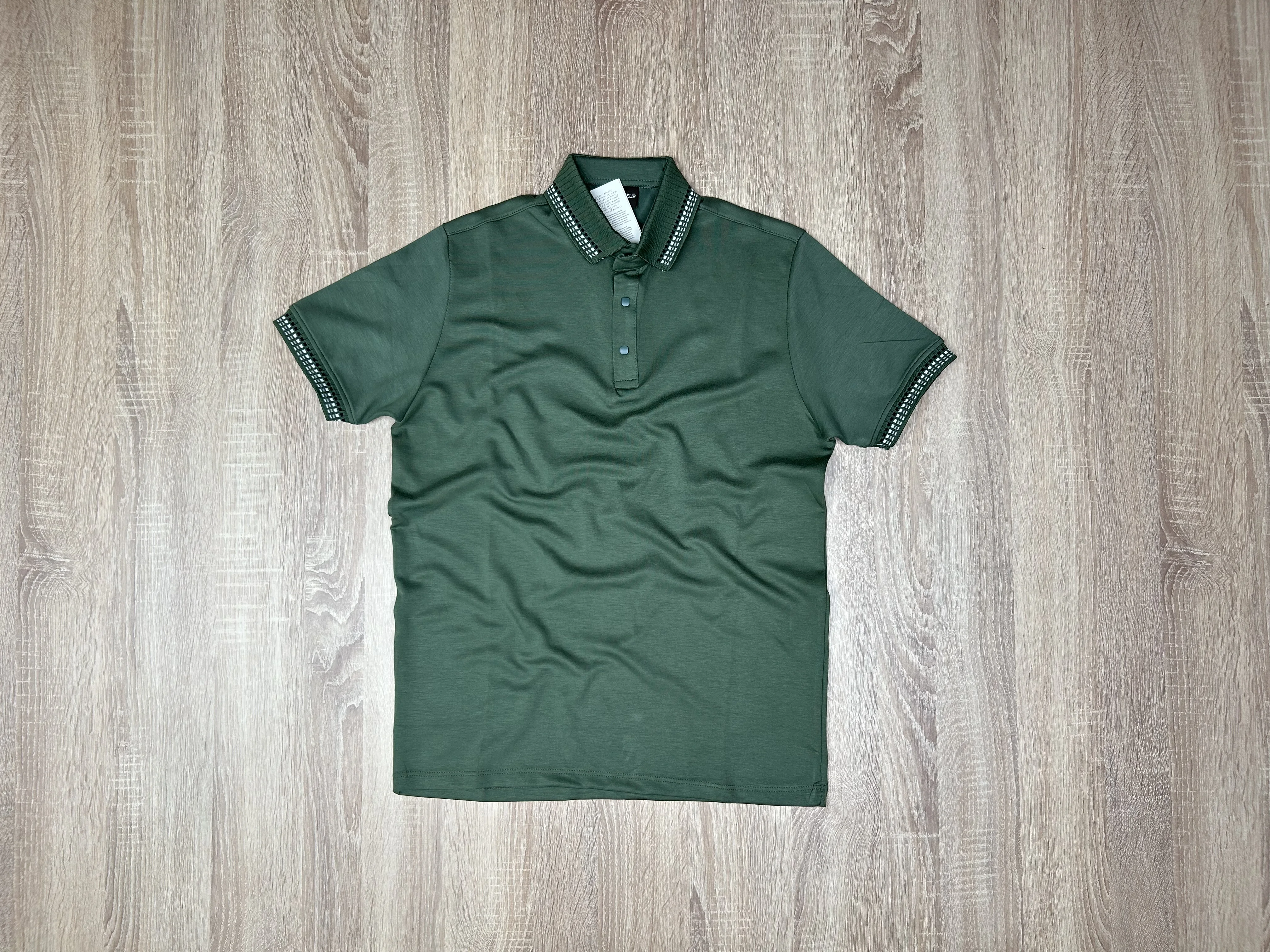 POLO brun26 VERT MILITAIRE
