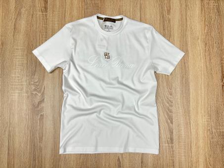 T-SHIRT LORO PIANA BLANC