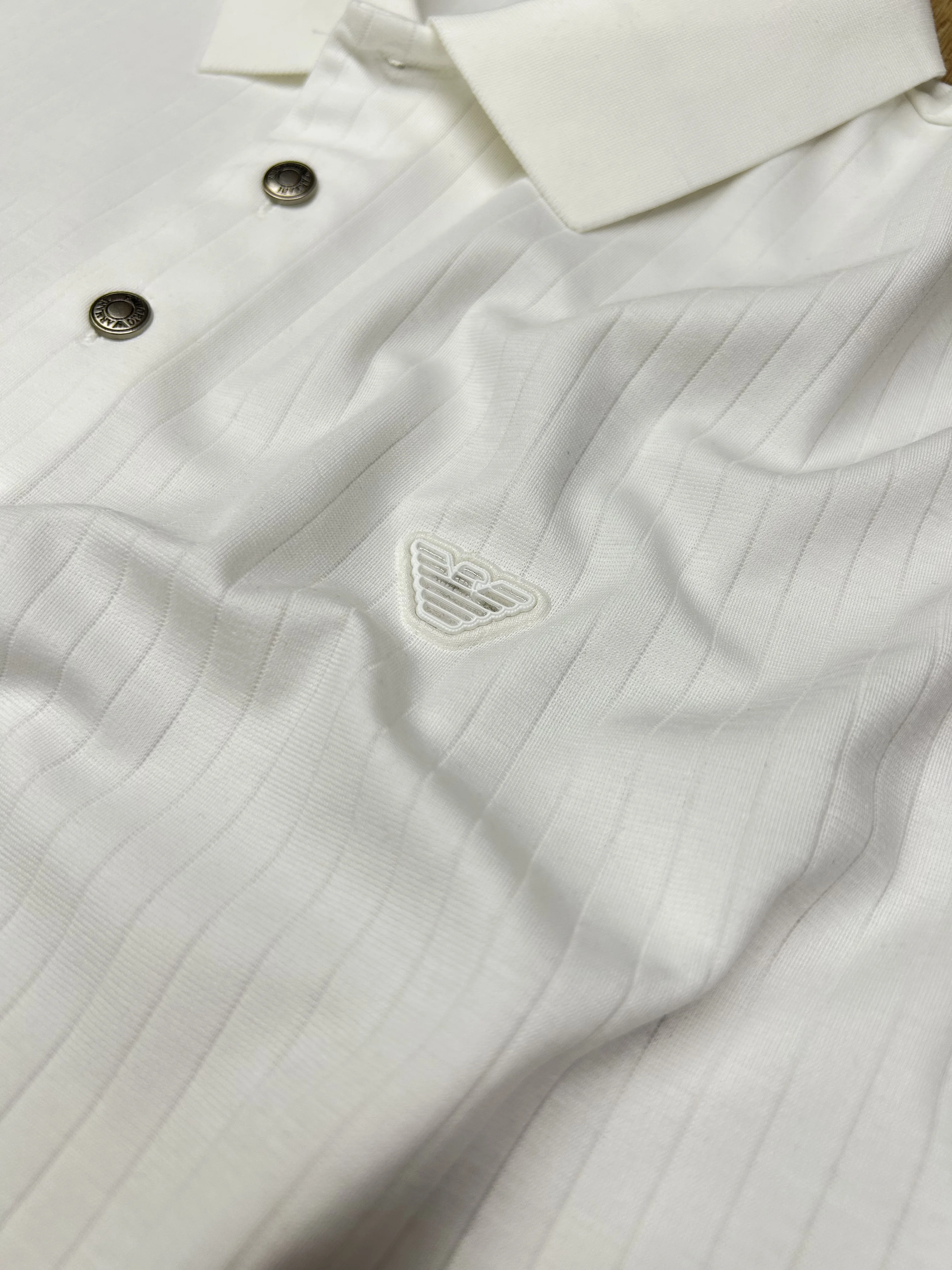 POLO EA26016 BLANC