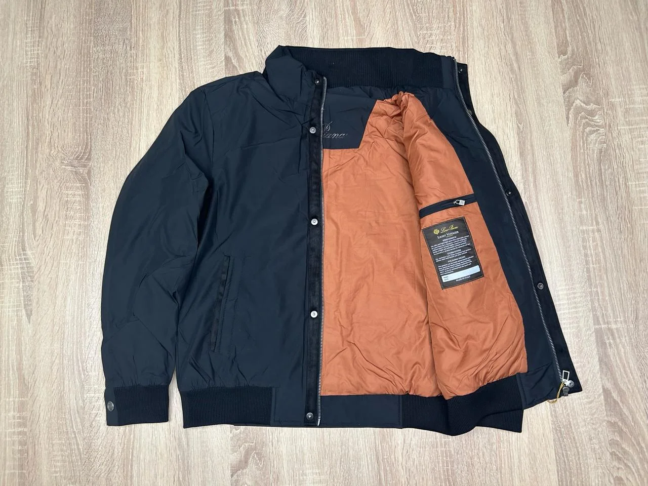 JACKET LORO PIANA SPORT NOIR