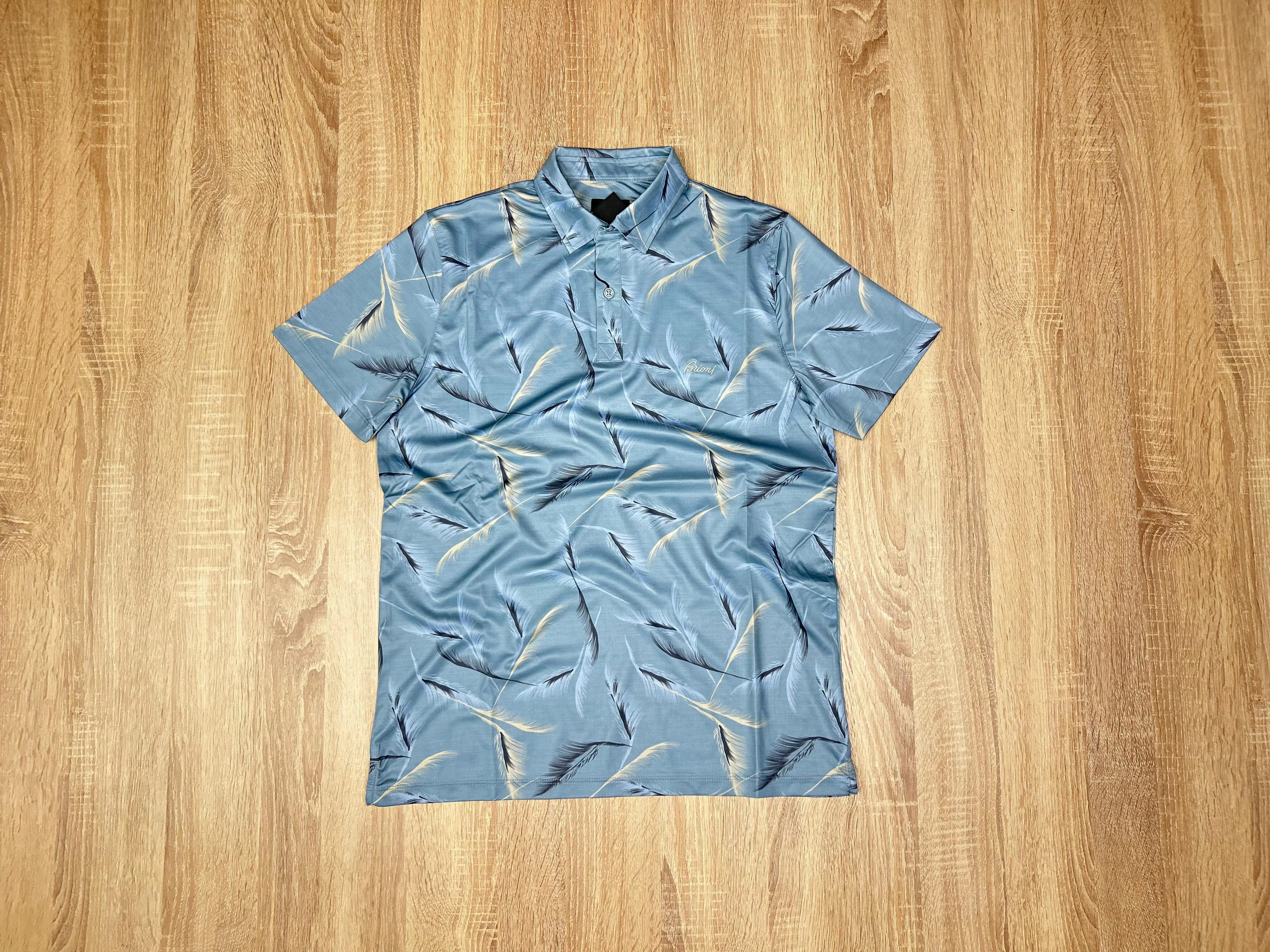 POLO Bni26003 BLEU CIEL FLEURE