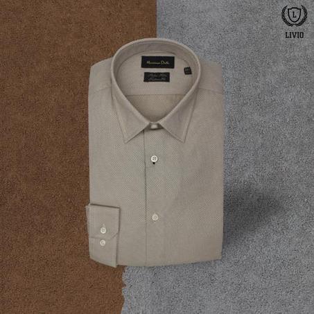 Chemise Massimo Dutti Beige