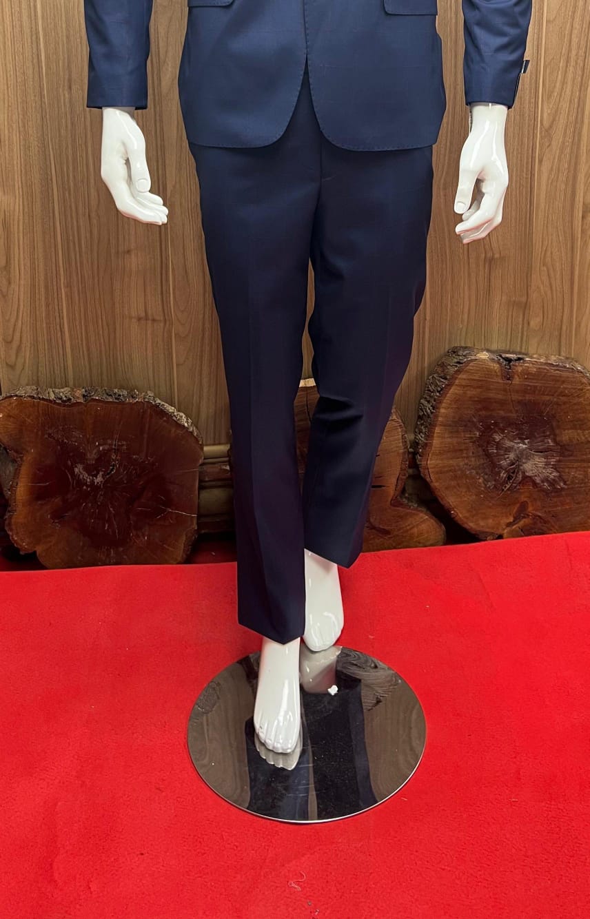 COSTUME RAYÉ BLEU ROI