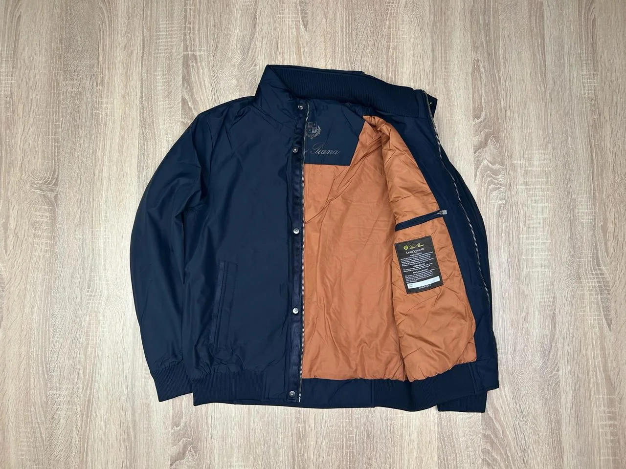 JACKET LORO PIANA SPORT BLEU MARINE