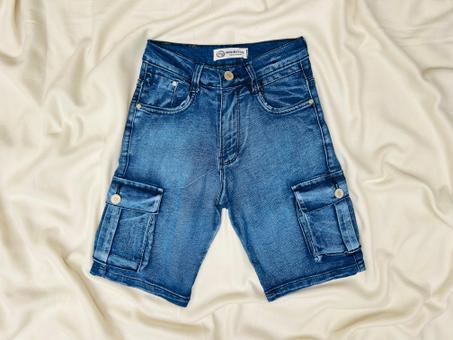 SHORT ENFANT MINI BOSS BLEU