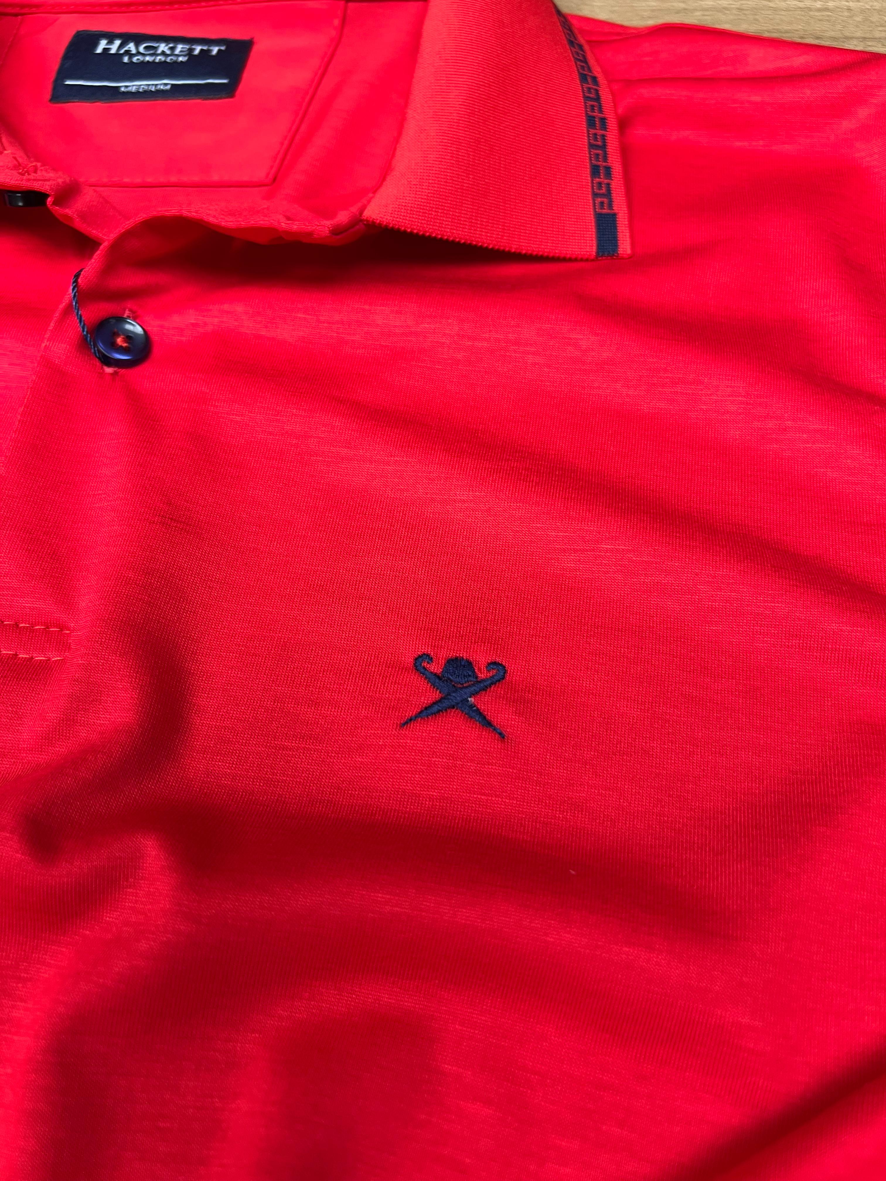 POLO HACKETT NV ROUGE
