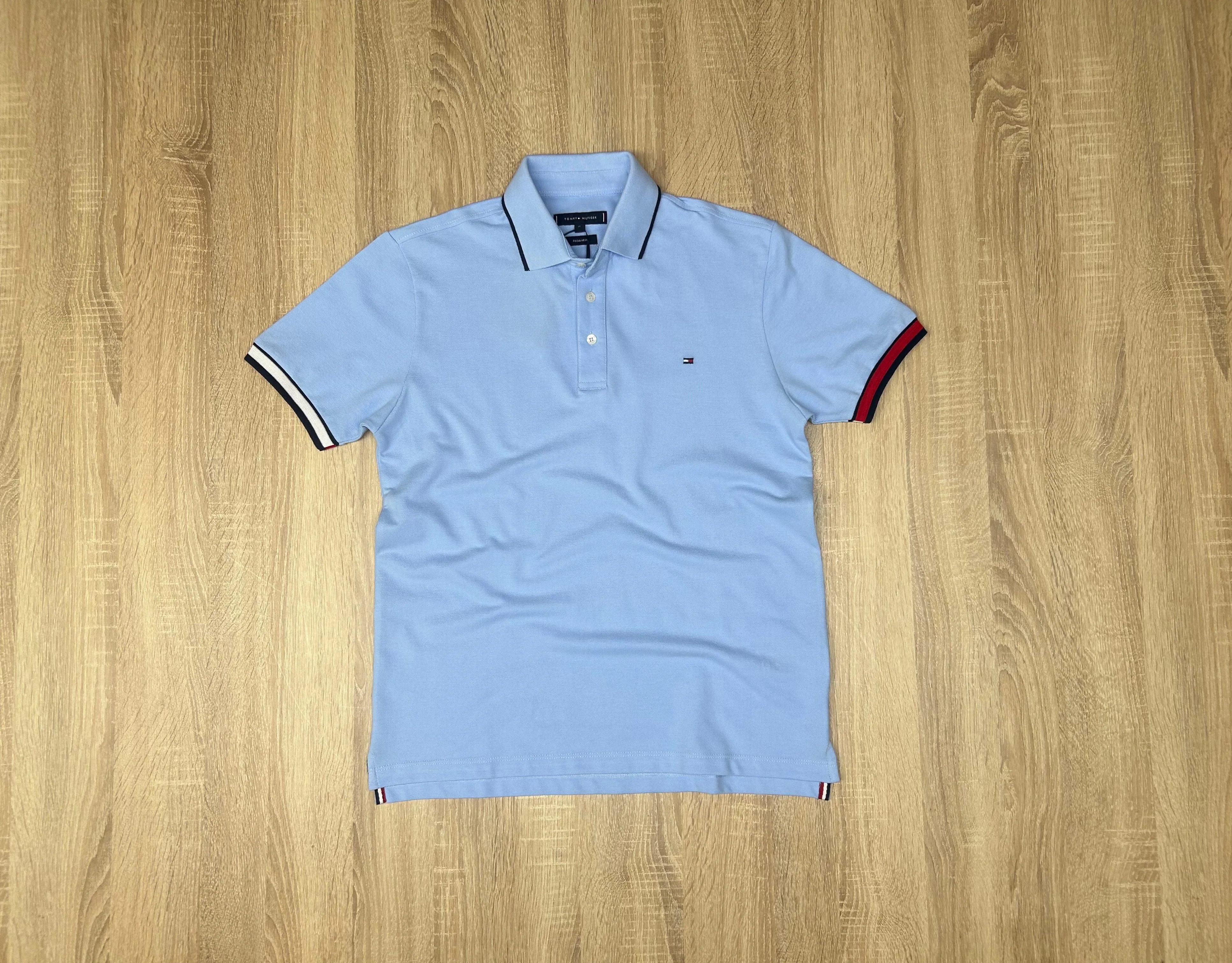 POLO TOMMY HILFIGER NV BLEU CIEL