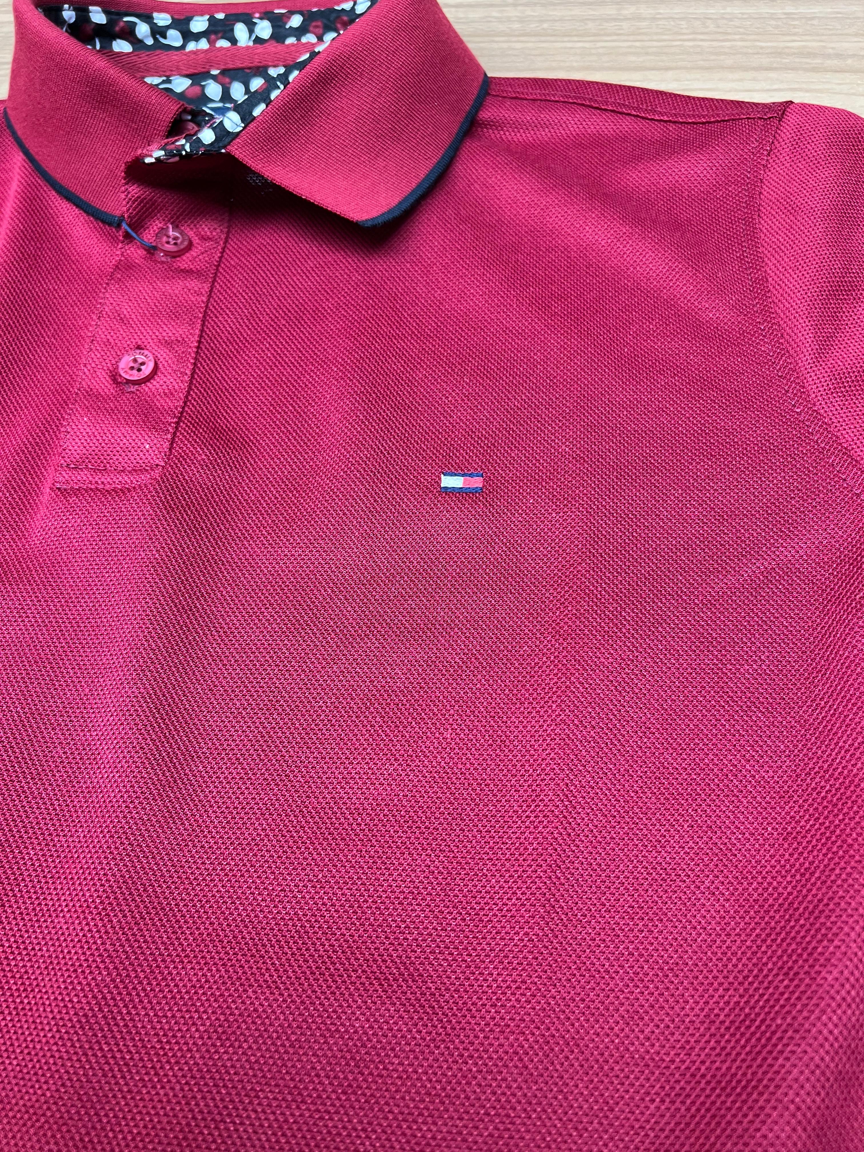POLO TOMMY SIMPLE NV BORDEAUX