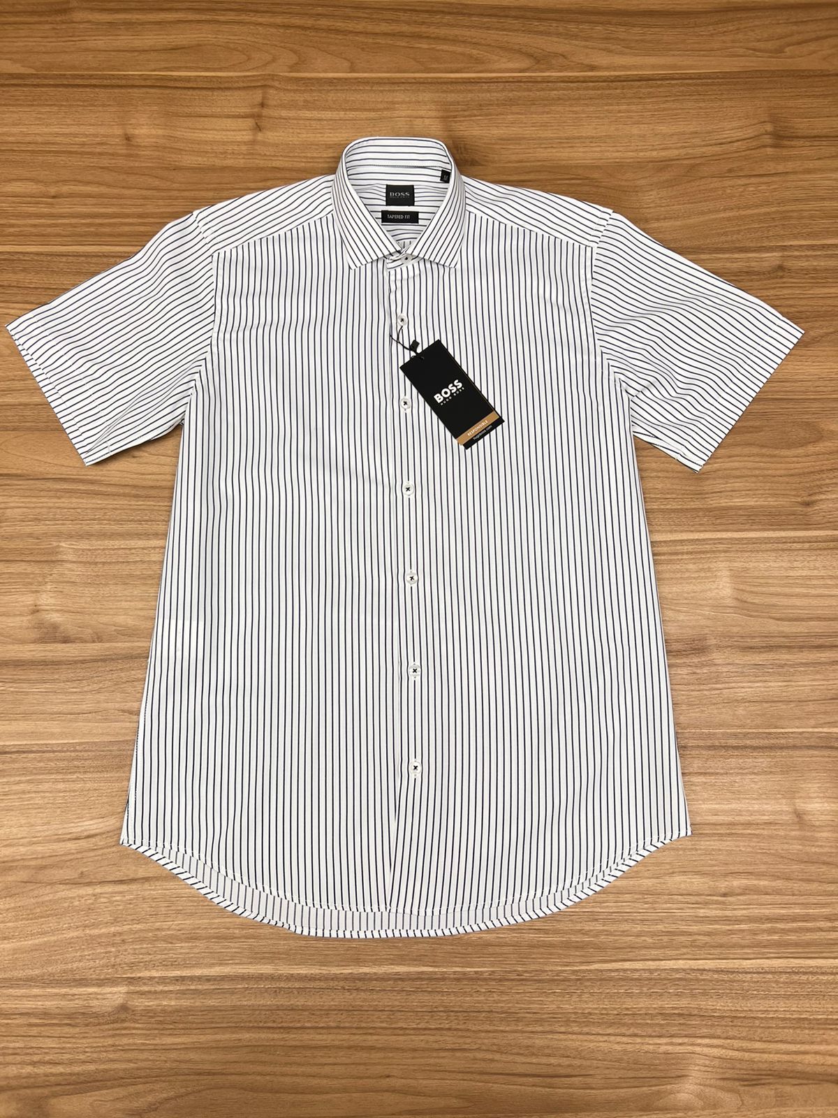 Chemise Demi Manche Boss Petit Raille Noir