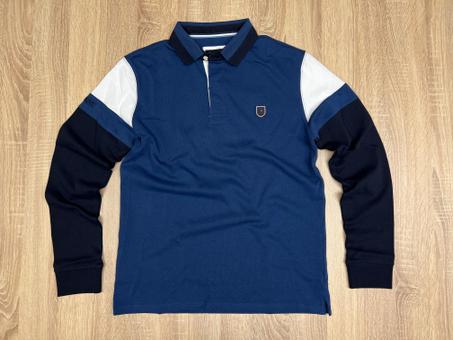 POLO EDEN PARK 10 BLEU-BLANC 1008